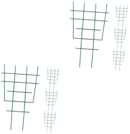 Toddmomy 2 Series Soporte De Plantas Trepadoras De Plástico Tutor para Jardín Estante para Plantas para Rosales Y Enredaderas Resistente Y Decorativo 4 Piezas X 2
