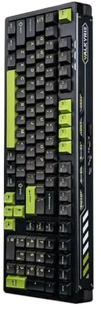 XXINGYULI Struttura della guarnizione della tastiera meccanica wireless VK99 Display a colori TFT a tre modalità Tastiera da gioco personalizzabile sostituibile a caldo RGB(SHADOW INK)