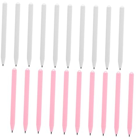 Gadpiparty 20pcs Lcd Writing Tablet Stylus Pens Touch Pens with Comfortable Grip High Compatibility Plastic Stylus for Professional and Casual Use