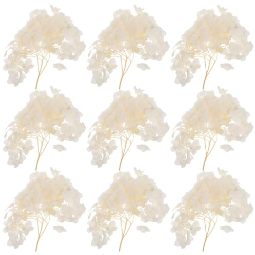 iplusmile de Flores de Hortensia Secas Preservadas Vintage para Decoración de Bodas Confeti Natural para Fiestas Manualidades y Centros de Mesa