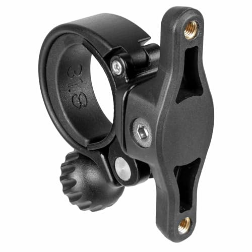 Topeak CageMount 2 Lenkerhalterung Schwarz, Fahrrad Halterung aus Aluminium zur Montage von Flaschenhaltern und Zubehör am Lenker für MTB Rennrad Gravelbike