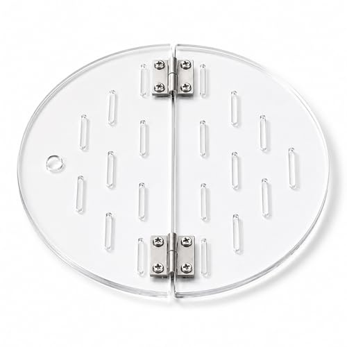 Akryl runt akvariumlock | Flera storlekar akryl runt lock for öppna tankar