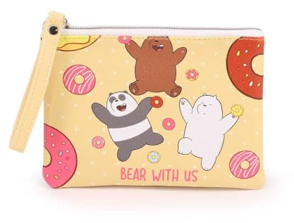 We Bare Bears Siamo Solo Orsi Giallo-Necessaire, Giallo, 17 x 12.5 cm