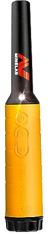 Minelab - Wasserdichter Pinpointer Metalldetektor für Experten mit Ton-ID und Einstellbarer Empfindlichkeit (eingebaute Taschenlampe, Holster und Umhängeband im Lieferumfang enthalten) (PRO-FIND 35)