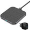 Wefunix 15W Chargeur Induction, Qi Chargeur Sans fil Rapide [Adaptateur QC 3.0 inclus] Compatible avec iPhone 16 15 14 Plus 13 12 11 XS X 8 Samsung Galaxy Z Flip S25 S24 S23 S22 S21 S20 Note 20 Huawei
