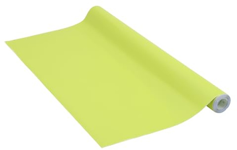 Klebefolie Uni Matt Anisgrün Dekofolie Möbelfolie Tapeten selbstklebende Folie, PVC, ohne Phthalate, anisgrün, 45cm x 3m, 160µm (Stärke: 0,16mm), Venilia 53110