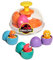 Toomies E73252 Tomy Spin & Hatch Dino Eggs, Dinosaur Children, Jurassic World, Educational Shape Sorter with Colours Sound, Toy for Baby Boys & Girls Aged 1, 2 & 3 Years Old, 7.7 x 7.5 x 7.5 inches
