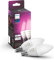Philips Hue White & Color Ambiance E14 LED Lampen 2er Pack (470 lm), dimmbare LED Leuchtmittel für das Hue Lichtsystem mit 16 Mio. Farben, smarte Lichtsteuerung über Sprache und App