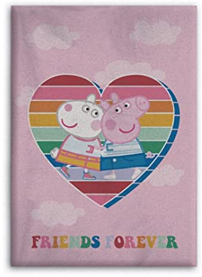 Peppa Pig Kids Fleece Blanket 100 x 140 cm