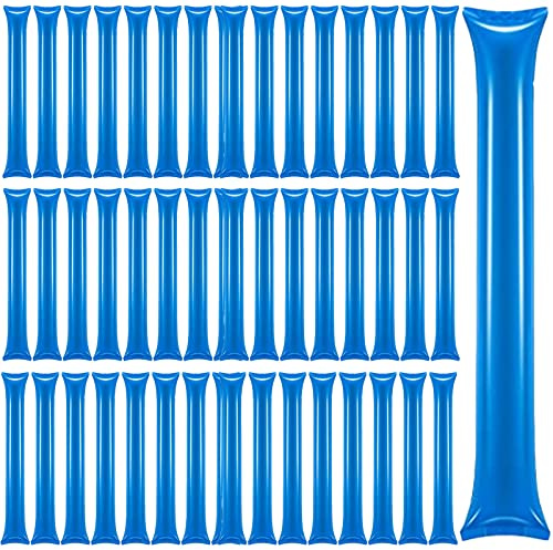 Civaner 48 Pcs Thunder Stick Boom Stick Cheering Noise Maker,Blue