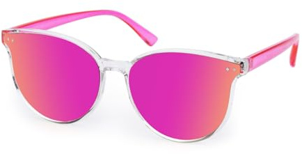 Aofalbe Kids Sunglasses, Sunglasses for Kids Children, Mirrored Sunglasses for Girls Boys Toddler UV400 Pink