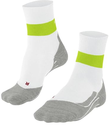 FALKE herr Löparstrumpor RU Compression Stabilizing M So lyocell funktionsgarn med kompression 1 par, Vit White 2007, 42-43
