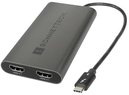 SonnetTech Thunderbolt Dual HDMI 2.1 Adapter