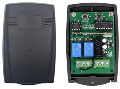 Abridor de puerta corrediza Tuya-Abridor de Control de puerta automático, apertura de puerta de garaje, 433, receptor externo de puerta, 12v, 24v, 220v, módulos de Control de Portal inalámbricos Prote