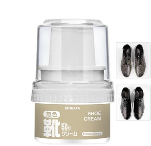 Schuhpolitur | Schuhpflege Mit Applikator, 50 Ml Lederbalsam Für Glanz Und Schutz | Farbauffrischer Für Lederschuhe, Stiefel, Taschen, Gürtel – Hochwertige Glanzcreme Zur Farbwiederherstellung