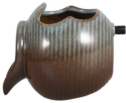 IMIKEYA Pot Céramique pour Fontaine Décoration Jardin Intérieur Extérieur Cascade Eau pour Aquarium Terrasse