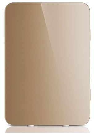 20 L Mini Frigorifero Cosmetico Con Impostazione Calda E Fredda Illuminazione A LED Con Pannello Di Vetro Frigo Trucco Per La Cura Della Pelle Utilizzato In Case, Automobili, Barre Potenza AC DC(Dual