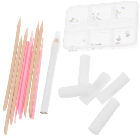 Zerodeko Kit Gemme Denti Cristallo Trasparente Pietre Preziose Piani Base Flat Back per Decorazione Fai da Te Manicure Denti Unghie