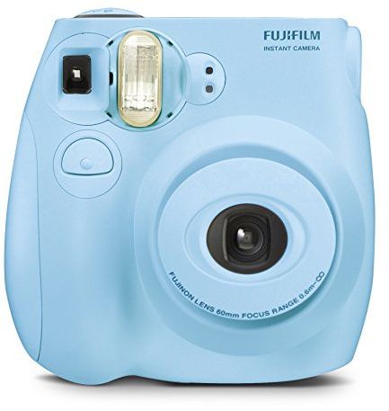 Fujifilm Instax MINI 7s Light Blue Instant Film Camera (Renewed)