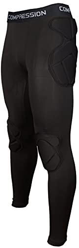Men's Padded Football Protective Gear Set Training Suit for Soccer Rugby Basketball Paintball Rib Protector for Men