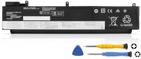 K KYUER 00HW022 00HW023 Front Batería para Le-Novo ThinkPad T460S T470S | Business Laptop Type 20FA 20F9 20HF 20HG 20JT 20F9003SGE 20FA003GGE 20F90042GE 20HF004UGE 00HW036 SB10F46460 SB10F46461 24Wh