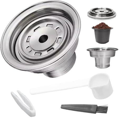 Caffettiera portatile | Versare sul gocciolatore del caffè | Adattatore per cialde per caffè, filtro per caffè in acciaio inossidabile, attrezzatura per la preparazione del caffè, filtro per caffè