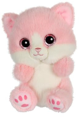 Gipsy Toys – Peluche Chat « CUTYDOOS » – 13 CM - Rose Poudre