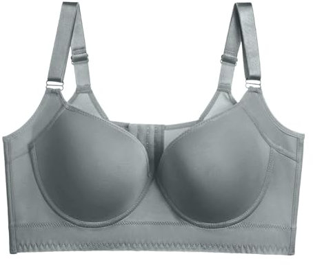 Milchauffang Coquilles Allaitement Cacher Dos Couverture Complète Bonnet Soutien-Gorge Sous-Vêtements Femmes, Gy4, 90D