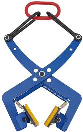 Versetzzange Bordsteinzange 300kg Hebezange Bordsteinversetzzange mit Endringe Steingreifer Steinzange Pflastersteinzange Verstellbare Öffnung 10-30cm