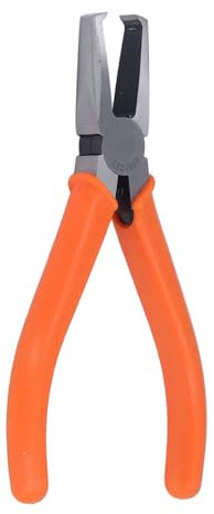 Baxnore CRV Steel Transverse End Cutter, 8 mm Long Nose Flush Jaw Pliers with Auto Reset Spring, 42 45 HRC Hardness for Electronics Repair, 0.31 in Cutting Capacity