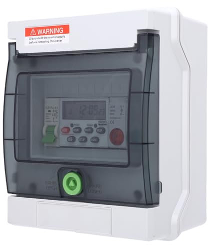 El Cuadro de Distribución a Prueba de Agua Al Aire Libre para Proyectos Eléctricos Incluye Placa de Montaje y Soporte de Pared con POE y Medidores de Energía