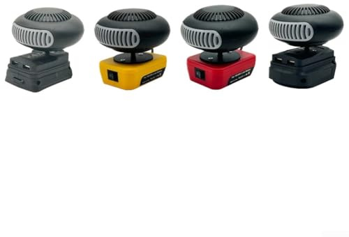 Tragbare Akku-Heizung mit 3-Sekunden-Schnellheizung, kabellos für Auto, Camping und Draußen, für Warme Luft-Sofort, mit Überhitzungsschutz, kompakt und leicht(HotBlower-MT-2USB)