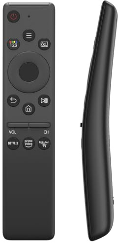 Universell fjärrkontroll för Samsung Smart TV QLED 4K LCD LED HDTV - ersättning Samsung Smart TV fjärrkontroll (svart)
