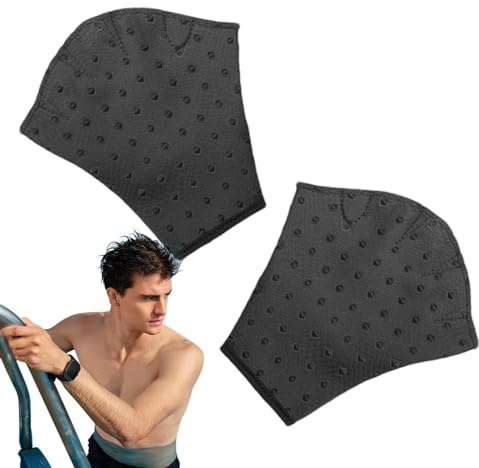 Gants de natation, gants de bain Web - Gants de natation Webbed pour la formation,Accessoires de natation sans décoloration, équipement de plongée pour hommes femmes enfants, aide à la résistance du