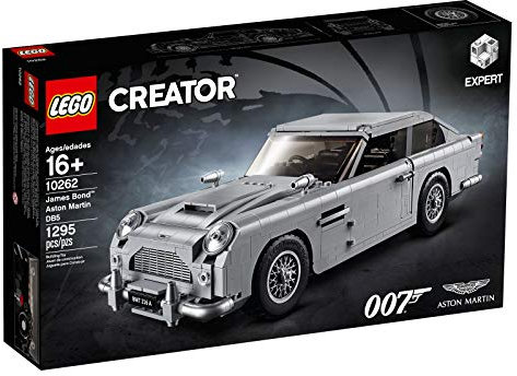 LEGO 10262 Creator Expert James Bond Aston Martin DB5 Model Car, Collectable Gift Idea Set for Adults Multicolor