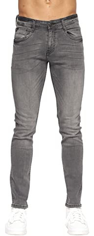 Duck and Cover - Mens 'MAYLEAD' Everyday Essential Slim Fit Jeans (34W / 32L, Grey)