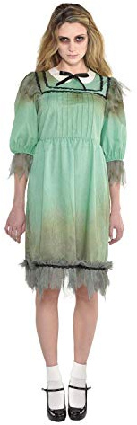 (PKT) (9904696) Adult Ladies Dreadful Darling Costume Dress (UK 10-12)