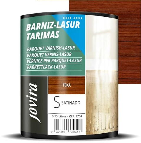 LASUR Satin Water Tariime Protector. Decorate and Protect Outdoor Woods (750 milliliters, Teka)