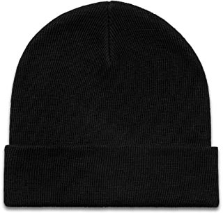 Snocks Beanie - Unisex Wintermütze mit Perfekter Passform - Angenehmes Tragegefühl und weiches Material - Ideal für Outdoor-Aktivitäten - Sportlicher Stil - Schwarz - one Size