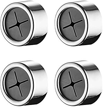 Nothers Geschirrtuchhalter,4 Stück Selbstklebende Handtuchhalter,Runde Selbstklebende Haken für Bad,Küche und Zuhause,kein Bohren Erforderlich