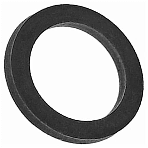 MegaHaustechnik 10 Stück Gummidichtungen (NBR) Stärke 3mm mit Außendurchmesser 42mm x 30mm Innendurchmesser = Breite 6mm für 1 Zoll Rohr AG oder 1 1/4 Zoll Rohr IG Flachdichtung Ersatzdichtung