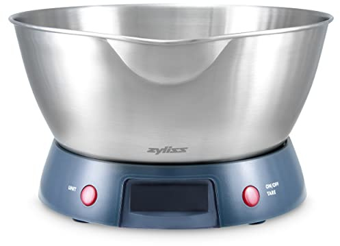 Zyliss E970054 Digitale Küchenwaage, Kunststoff, Blau