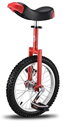 Einrad schwarz 61 cm/50,8 cm/45,7 cm/40,6 cm Rad-Einrad für Kinder/Erwachsene, Balance-Radfahren, Fahrrad mit verstellbarem Sitz und rutschfestem Pedal, ab 9 Jahren, B, 61 cm