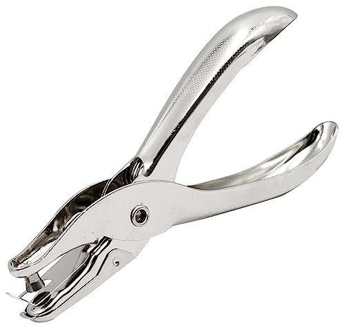 foratrice per carta,Punzonatrice a Foro Singolo,Foro di Perforazione,Pinze per Punzonatura,Perforatore Foro Tonda,per Mestieri Etichette Regalo Carta Scrapbooking DIY Craft(6MM)