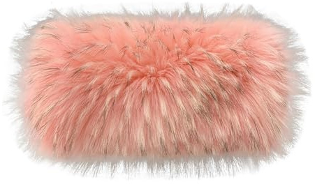 Kunstfell-Muffs Winter warm dick Kunstfell Muff Handwärmer Muff Winter warme Muffs elegante Muff-Armbezüge warme Winter-Muffs für Damen und Herren