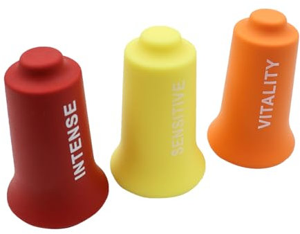 ANCLLO 3 Piezas de Tazas de Fascia de Fitness, Juego de Terapia de Ventosas de Silicona para Alivio del Dolor Muscular, Masaje Corporal, Alivio de la Fatiga de Espalda