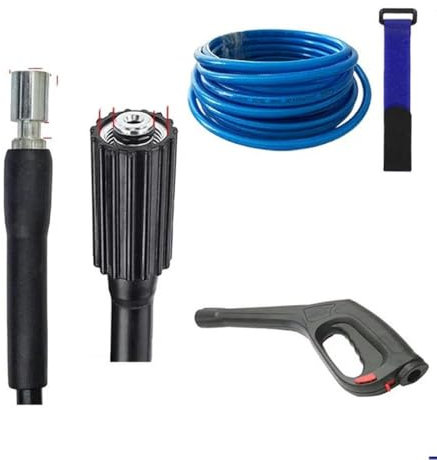 2~50M Car Washer Hose High Pressure Washer Hose Tube Car Wash Device Water Pipe Cleaning Fit Extension Replacement Hose F 35M