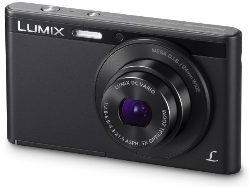 Panasonic LUMIX DMC-XS1 is a compact 16.1MP Digital Camera-Black with 5x optical zoom, HD video recording, and built-in flash (Renewed)