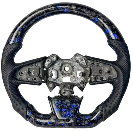 Kompatibel Mit Megane 4 Carbonfaser-Lenkrad, Sportlenkrad, Autoteile, Innenraum-Ersatz-Autozubehör Lenkrad Auto