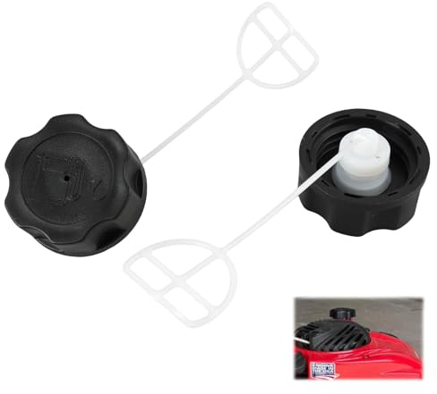 Set di 2 Tappi per Serbatoio Carburante per Decespugliatori 33CC, 43CC e 52CC - Compatibili con Modelli CG330, CG430 e BC520 - Accessorio di Ricambio per Motori Cinesi, Installazione Facile e Veloce